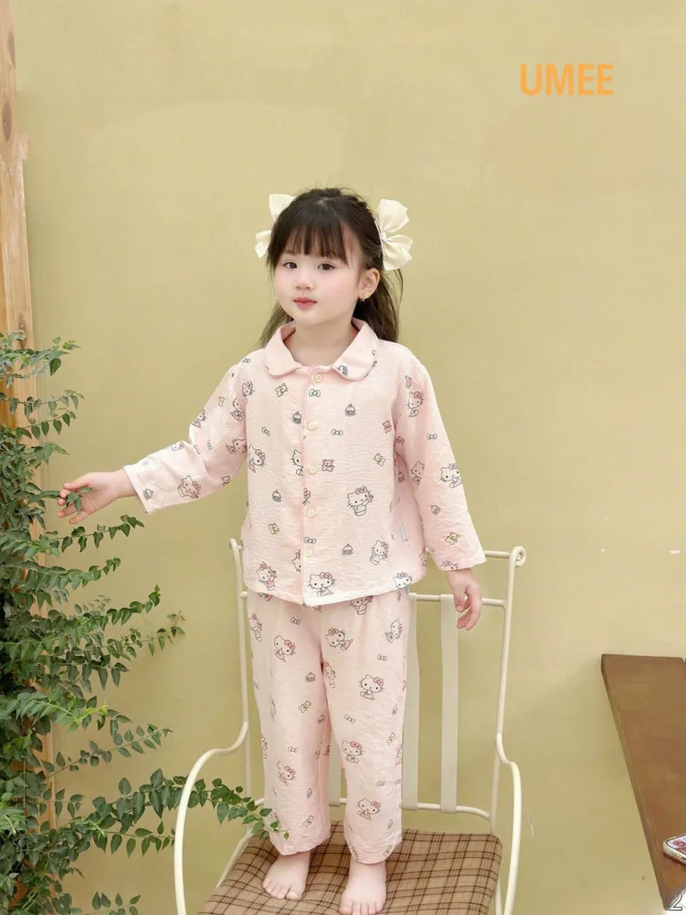 BỘ PIJAMA HỌA TIẾT ĐÁNG YÊU
