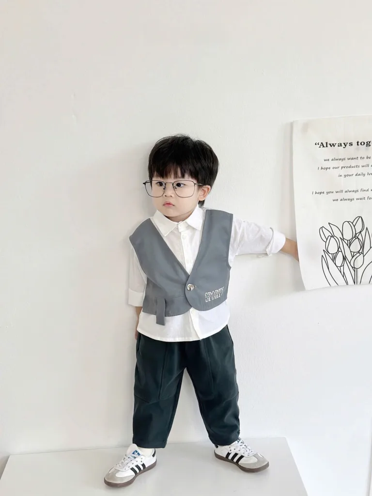 Set ghile thanh lịch cho bé trai